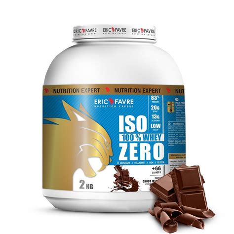 Iso Zero Whey Protein Jar Of Kg Intense Choco Flavour Triple