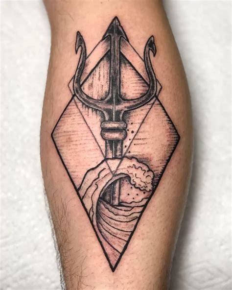 Poseidon Trident Tattoo Tattoogoto