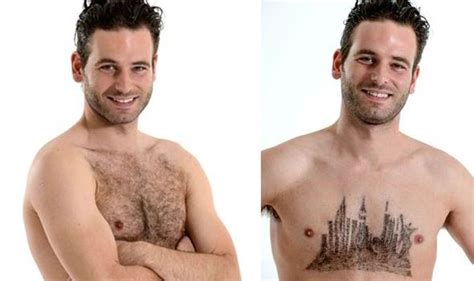 Manscaping Chest Hair Art Designs New York Skyline Stonehenge Sydney Harbour Style Life