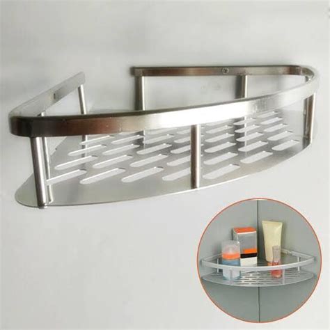 Aluminium Bathroom Shower Corner Organizer Sus Stainless Steel