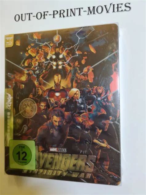 K Ultrahd Blu Ray Steelbook Mondo The Avengers Infinity War Neu Marvel