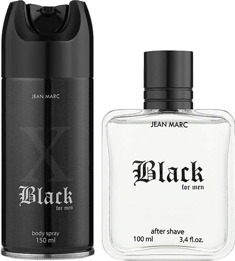 Jean Marc X Black Set Desodorante150ml Loción Aftershave100ml