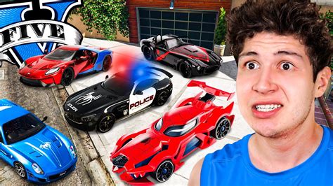 ROBANDO COCHES De SPIDERMAN En GTA 5 Mods YouTube