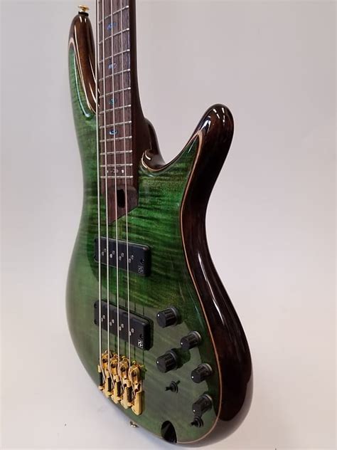 Ibanez Sr Premium 4 String Electric Bass Mojito Lime Green Reverb