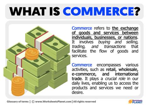 What Is Commerce Definition Of Commerce