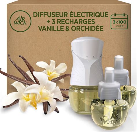 Airwick D Sodorisant Maison Kit Diffuseur Electrique Recharges