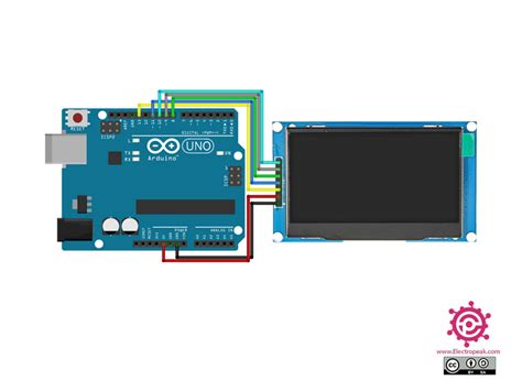 Interfacing 2.42 INCH OLED SPI/I2C Display Module with Arduino