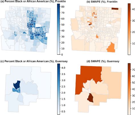 Racial Maps A C Created With The 2020 Census Data And The Overall