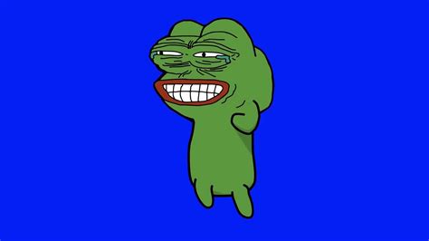 Dancing Pepe Blue Screen Youtube