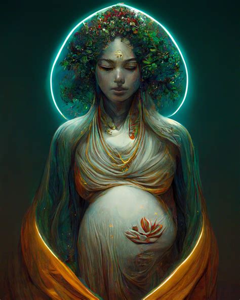 Pregnant Goddess By Geopoko On Deviantart