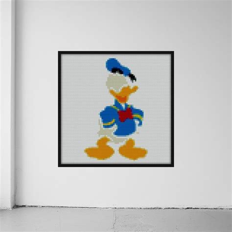 Donald Duck Bricks Art Bricks Factory