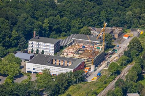 Arnsberg Von Oben Baustelle Zum Neubau Des Schulgeb Udes Berufskolleg