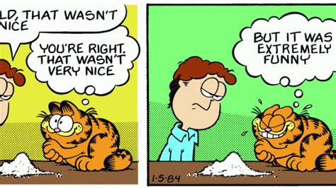 Garfield Fish Comic Strip