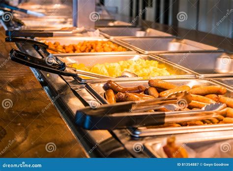 Breakfast buffet stock image. Image of garnish, hearty - 81354887