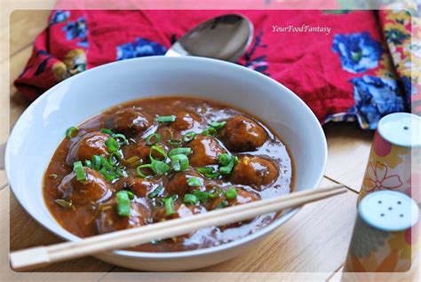 Veg Manchurian - How to make Manchurian - Your Food Fantasy