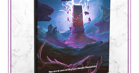 Skytear Horde Monoliths By Skytear Games Monoliths Art Book Gamefound