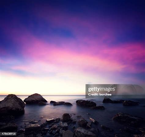 5,554 Purple Sky Beach Stock Photos, High-Res Pictures, and Images ...