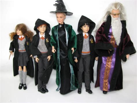 Mattel Harry Potter Dumbledore Minerva Mcgonagall Ron And Hermione