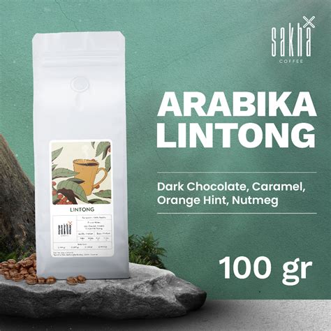 Jual Kopi Arabika Lintong Sumatra Arabica Coffee Beans Gram Biji