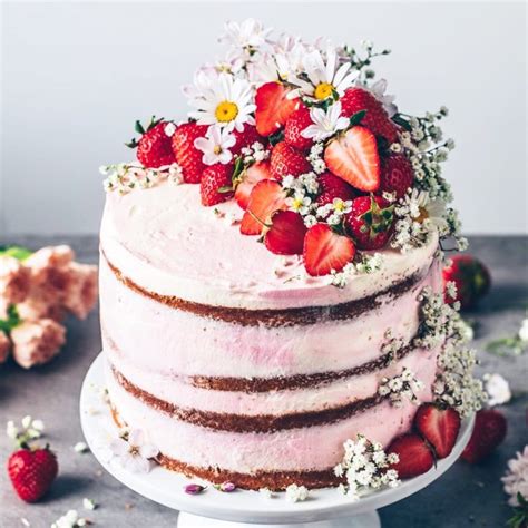 Receta Naked Cake De Fresas Con Nata Teen Wypa Amino