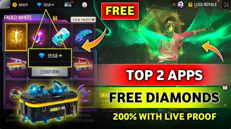 Top 2 Free Fire Diamond App How To Get Free Diamonds In Free Fire