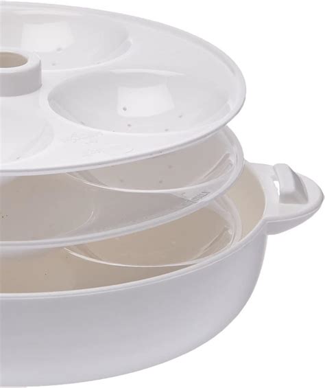 Milton Microwave Idli Maker and Steamer, Makes 12 Idlis, White #58979 ...