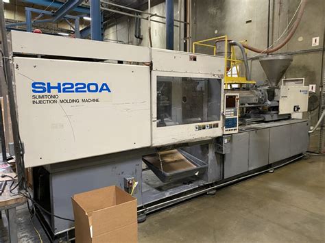 Used 220 Ton Sumitomo SH220A Injection Molding Machine