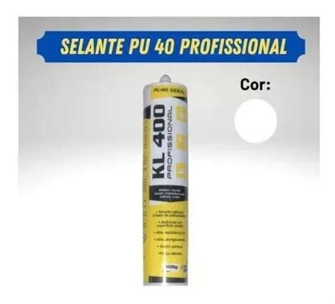 Selante Cola Super Pu 40 Rufo Calha Farol Parabrisa 400g MercadoLivre