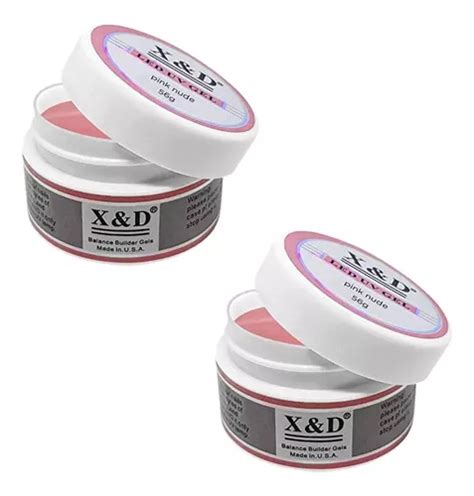 Kit 2 Gel Xed Pink Nude Alongamento Unhas Gel 15 G MercadoLivre