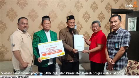 Pdm Sragen Bantu Atasi Krisis Air Lazismu Sragen