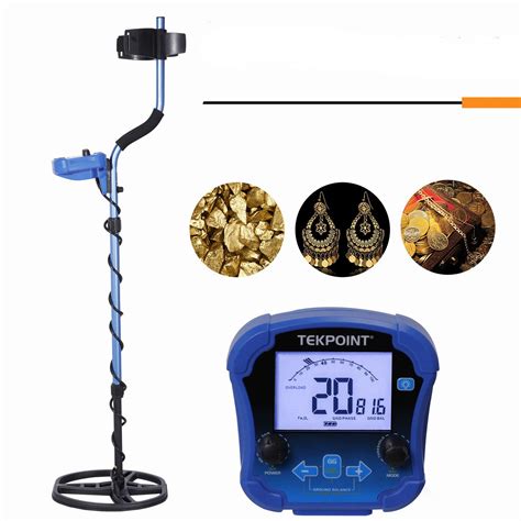 MD8050 Metal Detector Professional Underground Depth Gold Detector ...