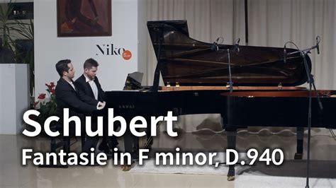 Schubert Fantasie In F Minor D 940 Op 103 Free Sheet Music YouTube