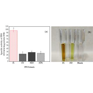 A Specific Activity Of Polyphenol Oxidase Ppo In Different Sbls