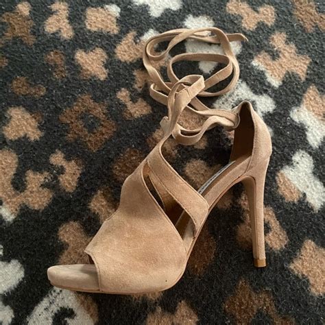 Steve Madden Shoes Steve Madden Nude Strappy Heels Size 65m Poshmark