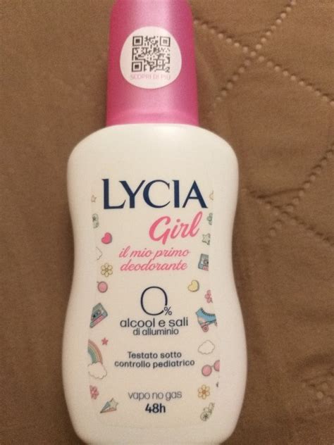 Lycia Girl Deodorante Vapo Il Mio Primo Deo 75 Ml INCI Beauty