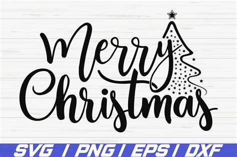 Merry Christmas Svg Cricut Cut File Commercial Use 404170 Cut