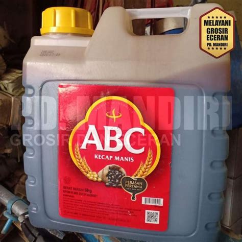 Jual ABC KECAP MANIS 6 KG JERIGEN Di Seller PD MANDIRI BDG Kebon