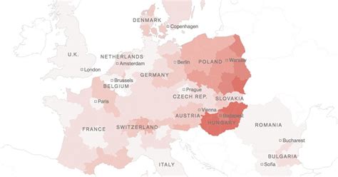 How The Populist Right Is Redrawing The Map Of Europe R Dataisbeautiful