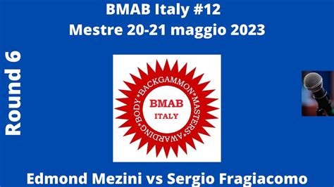 Bmab Italy Round Edmond Mezini Vs Sergio Fragiacomo Youtube