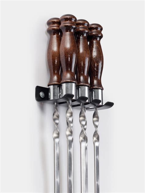 Подставка для шампуров на 1 перс. купить по выгодной цене в интернет ...