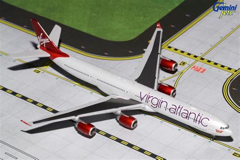 Virgin Atlantic New Livery A340 600 Reg G VEIL Gemini Jets GVIR1634