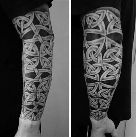 100 Celtic Knot Tattoos For Men - Interwoven Design Ideas