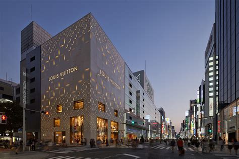 Gallery Of Louis Vuitton Matsuya Ginza Facade Renewal Jun Aoki