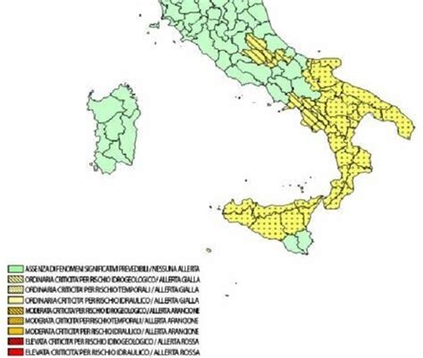 Maltempo I Bollettini Della Protezione Civile Per Il 23 24 Aprile