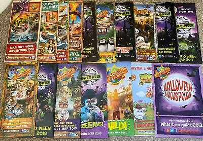 CHESSINGTON WORLD OF Adventures Map Bundle, Theme Park Guide £20.00 - PicClick UK