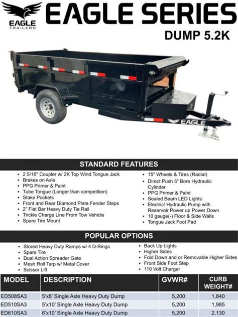 Eagle Trailer X Eagle Series Dump K Dump Trailer Freeway