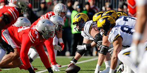 Michigan Ohio State Players Brawl After Rivalry Game