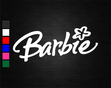 Barbie Logo 1 Vinyl Decal Sticker Crafts Car Van Wall Door Laptop