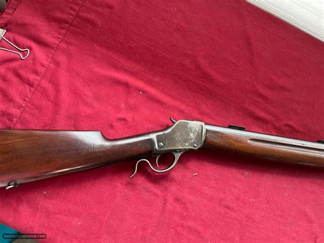 Winchester Model 1885 High Wall Single Shot Rifle 22 Long Made In 1917