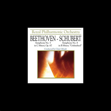 ‎beethoven Sympnhony No 5 Schubert Symphony No 8 Unfinished